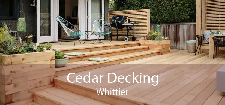 Cedar Decking Whittier