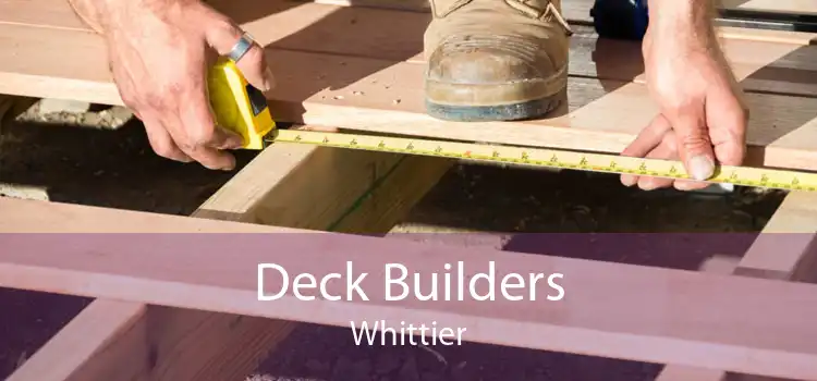 Deck Builders Whittier