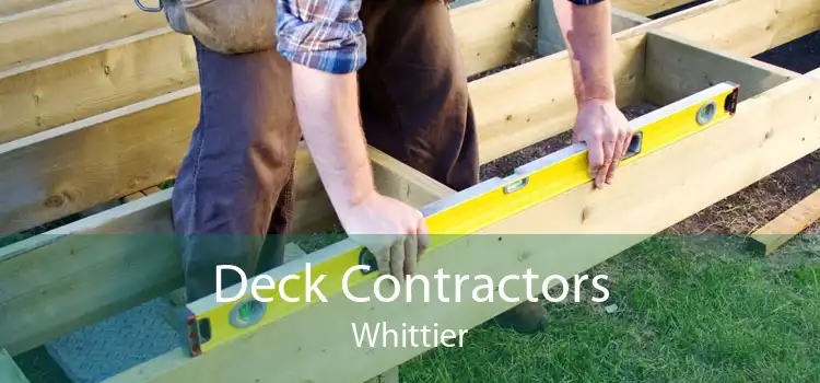 Deck Contractors Whittier