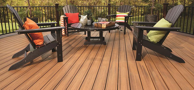 Black TREX Decking in Whittier, CA