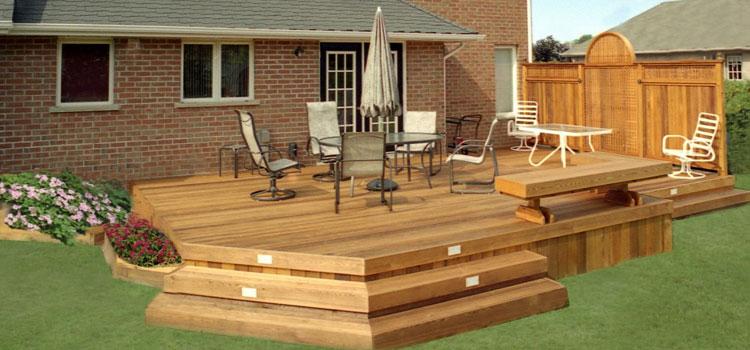 Cedar Composite Decking in Whittier, CA