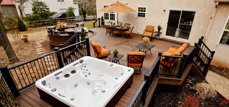 Creative Custom Decks Design in Whittier, CA